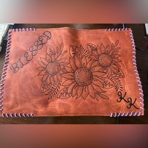 Made to order leather notebook cover